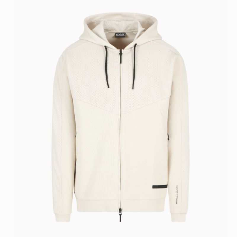 YA−MAN HRF17 Bluza cu fermoar EA7 M HOODIE FZ PL ST - Code7