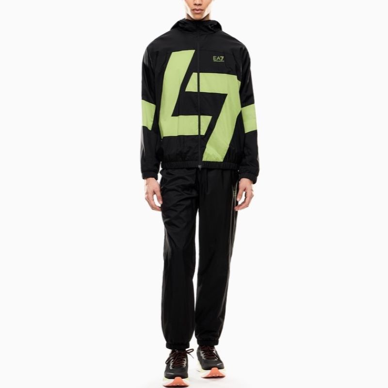 YA−MAN HRF17 Bluza cu fermoar EA7 M HOODIE FZ PL ST - Code7